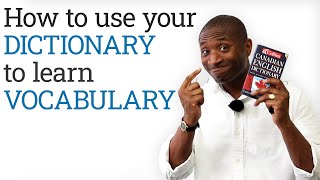 How to use your dictionary to build your vocabulary [upl. by Harned]