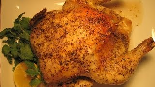 ROASTED CHICKEN ROTISSERIE  How to ROAST A WHOLE CHICKEN Recipe [upl. by Ahsital]