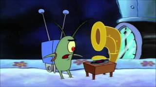 SpongeBob  Planktons Messed Up Record Player Scene Edited [upl. by Erickson]