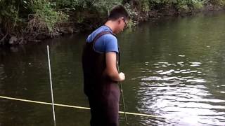 River Tutorial  Measuring Stream Depth [upl. by Garap]