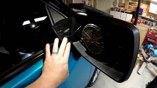 2019 Silverado Sierra How to take apart Side Mirror [upl. by Oettam]