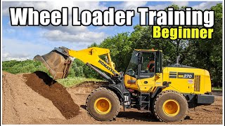 Front End Loader Training Beginner 2020  Heavy Equipment Operator Training [upl. by Tuinenga]