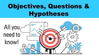 Understanding research objectives questions and hypotheses [upl. by Niltag440]