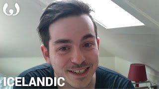 WIKITONGUES Ljóni speaking Icelandic [upl. by Nnylrats]