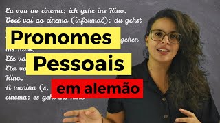 Pronomes pessoais em alemão  Aula completa [upl. by Terena476]