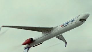 Aviation Scenes  Flight quotCrash scenequot [upl. by Natfa]