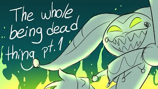 The whole being dead thing pt1  Beetlejuice The Musical  Helluva Boss animatic [upl. by Lilas]