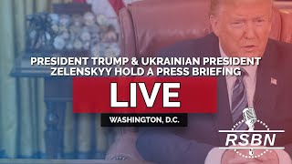 LIVE REPLAY Pres Trump and Ukrainian President Zelenskyy Meet and Hold a Press Briefing  22825 [upl. by Jared855]