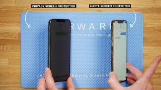 Forward  Privacy Screen Protector VS Matte Screen Protector [upl. by Demetre]