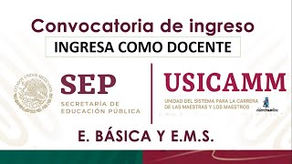 Convocatorias Plazas Docentes SEP 20222023 Educación Básica y Media Superior 20222023 [upl. by Ong178]