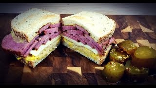 Homemade Pastrami Sandwich [upl. by Aylward221]