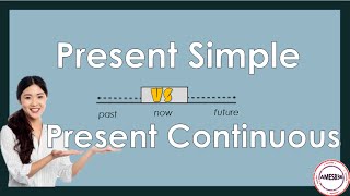 Present Simple vs Present Continuous  English Language [upl. by Oiramej]