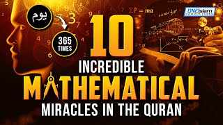 10 INCREDIBLE MATHEMATICAL MIRACLES IN THE QURAN [upl. by Einafpets197]