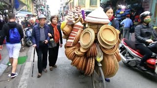 Exploring the Fascinating Streets of Hanoi Vietnam [upl. by Ajnin]