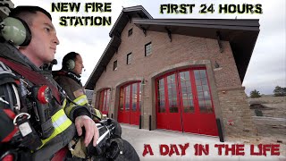 First 24 Hours in a New Fire Station  A Day in the Life [upl. by Cedric]