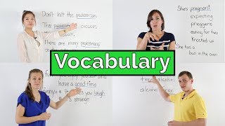 Learn English Vocabulary  Common Words and Meanings  21 Lessons [upl. by Akineg]