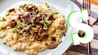 How to Make Mushroom Risotto Recipe  Sorted Food [upl. by Htebizile]