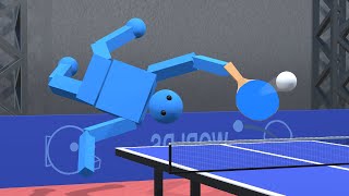 AI Plays Table Tennis [upl. by Anelrad]