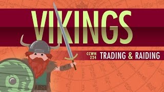 The Vikings  Crash Course World History 224 [upl. by Kellby303]