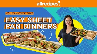 3 Easy Sheet Pan Dinners To Feed The Whole Family  Allrecipes [upl. by Conyers312]