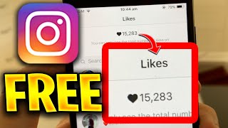 Free Instagram Likes ✅ How I get Free Instagram Likes in 2020 iOS amp Android [upl. by Stanwinn]