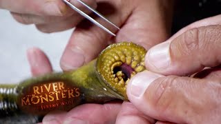 INCREDIBLE Lamprey Dissection  LAMPREY  River Monsters [upl. by Jelle]