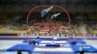 All about Synchronised Trampoline  We are Gymnastics [upl. by Kcirb]