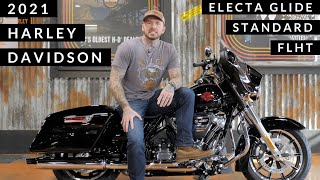 2021 Harley Davidson Electra Glide Standard FLHT FULL review and TEST RIDE [upl. by Margarita806]