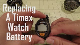 How To Replace A Timex Watch Battery [upl. by Sackman213]