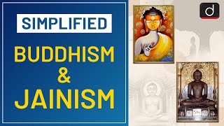 Buddhism and Jainism  Simplified  Drishti IAS English [upl. by Anma]