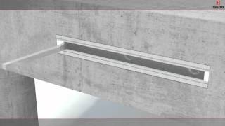 HALFEN Curtain Wall Installation Animation [upl. by Oniratac]