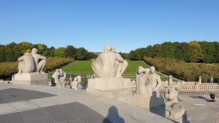 Frogner Park  Vigeland Sculpture Park Oslo Norway [upl. by Colman242]