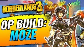 Borderlands 3 MOZE Build The best Moze BuildSkill Tree Class [upl. by Worsham]