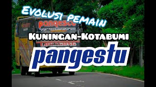 Evolusi Bus Luragung Jaya PANGESTU  KUNINGANKOTABUMI [upl. by Clapper]