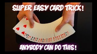 EASIEST CARD TRICK EVER Learn In Less Than 5 Minutes [upl. by Billye383]