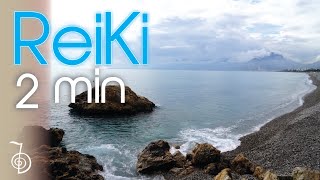 REIKI music with bell every 2 minutes Natural concentration Reiki Healing [upl. by Okire38]