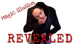 Head drop illusion trick REVEALED  How to [upl. by Atinele]