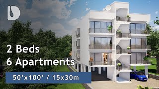 We Designed 6 Apartments on a 50x100 Plot and Heres What Happened [upl. by Nolham]