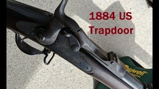 Shooting the US Model 1884 Trapdoor Springfield [upl. by Elfie]