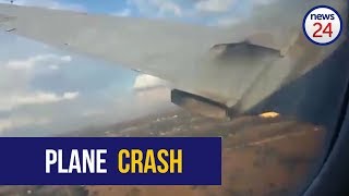 WATCH Dramatic footage apparently shows moment of Wonderboom plane crash [upl. by Kono243]