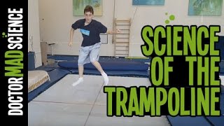 Science Behind a Trampoline  How Trampolines Work [upl. by Maillliw]