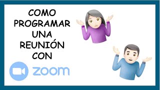 Como CREAR una REUNION en ZOOM PC TUTORIAL [upl. by Siurad490]