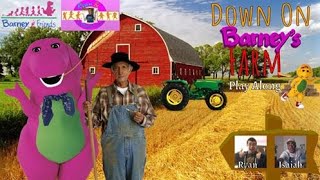 Barney And Friends Play Along  Episode 10  Down On Barneys Farm [upl. by Eiuqnimod]