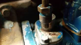 SailingSolace Perkins 4108 pesky fuel injector bolt removal [upl. by Candyce505]