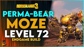 MY NEW BEST LEVEL 72 IRON BEAR MOZE BUILD  PERMABEAR PLUS SAVE FILE  BORDERLANDS 3 [upl. by Vivyanne936]