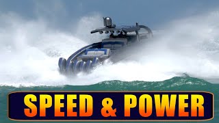 INSANE SPEED AND POWER IN HAULOVER INLET  BOAT ZONE [upl. by Georgiana]