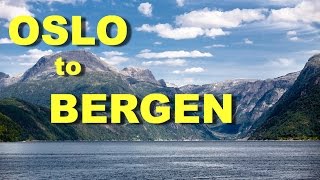 Oslo to Bergen Norway by Train through the mountains and Boat through the fjords [upl. by Alexandre]