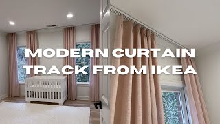 IKEA VIDGA  MODERN CURTAIN TRACK SYSTEM [upl. by Claudian]