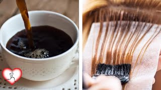 Cómo Teñir el Cabello Naturalmente con Café [upl. by Esnofla89]