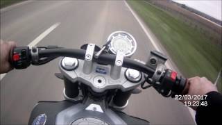 Mondial HPS Hipster 125  Top Speed Acceleration Sound POV Test Drive [upl. by Aline]